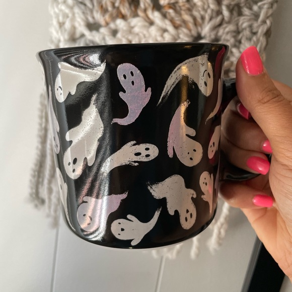 Iridescent Ghost Halloween Coffee Mug NWT - Picture 3 of 5